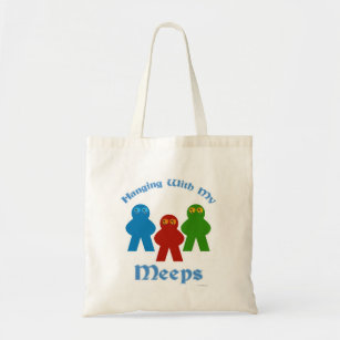Hanging With My Meeps Game Night Fun Tote Bag