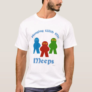 Hanging With My Meeps Game Slogan T-Shirt