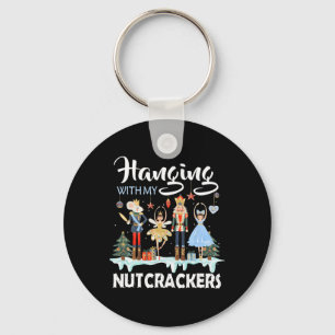 Hanging with My Nutcrackers Squad Christmas Ballet Keychain