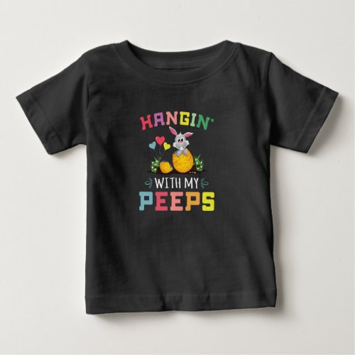 Hanging with my peeps baby T_Shirt