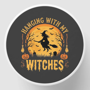Hanging With My Witches Halloween Design (2) Mini Candle Favors