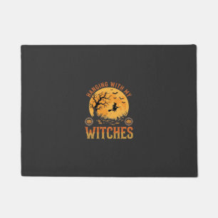 Hanging With My Witches Halloween Doormat