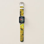 Hanging Yellow Orchids Tropical Flowers Apple Watch Band