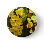 Hanging Yellow Orchids Tropical Flowers Button