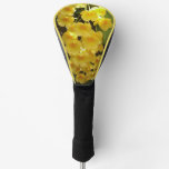 Hanging Yellow Orchids Tropical Flowers Golf Head Cover