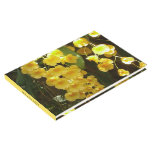 Hanging Yellow Orchids Tropical Flowers Guest Book