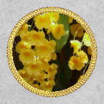 Hanging Yellow Orchids Tropical Flowers Patch