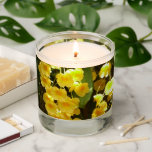 Hanging Yellow Orchids Tropical Flowers Scented Candle