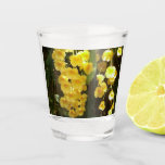 Hanging Yellow Orchids Tropical Flowers Shot Glass