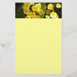 Hanging Yellow Orchids Tropical Flowers Stationery