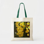 Hanging Yellow Orchids Tropical Flowers Tote Bag