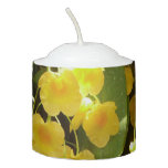 Hanging Yellow Orchids Tropical Flowers Votive Candle