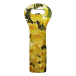 Hanging Yellow Orchids Tropical Flowers Wine Bag
