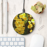 Hanging Yellow Orchids Tropical Flowers Wireless Charger