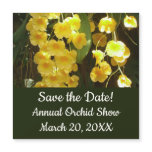 Hanging Yellow Orchids Tropical Save the Date