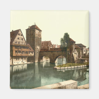 Hangman Bridge, Nuremberg, Bavaria, Germany Magnet