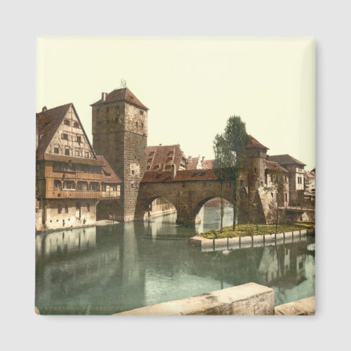 Hangman Bridge Nuremberg Bavaria Germany Magnet