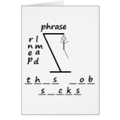 Hangman this job sucks (Front)