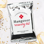 Hangover Recovery Kit Personalized Wedding Favor Coffee Drink Mix<br><div class="desc">Hangover Relief Kit ! These fun wedding favor stickers are perfect to make your own hangover recovery kits for your guests, essential if you plan on having an open bar. Visit our collection for wedding favors, and hangover kit favors and wedding keepsakes. Personalize with name and date. COPYRIGHT © 2020...</div>