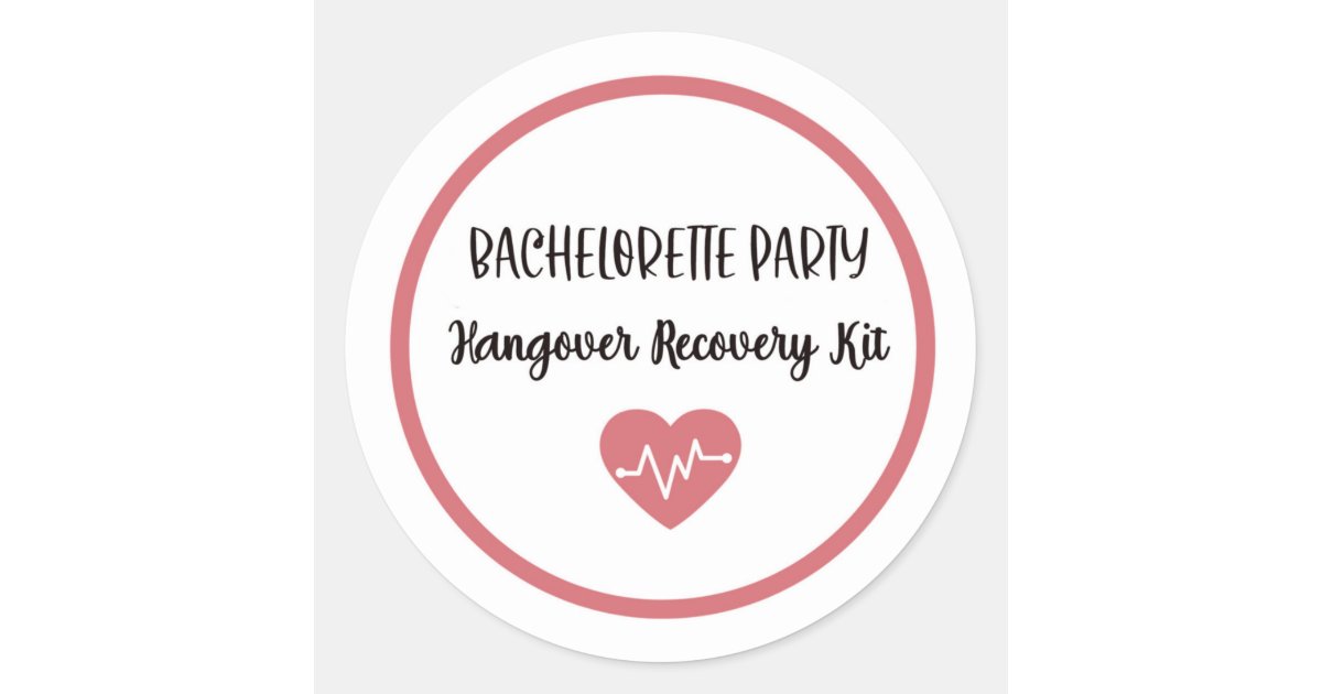 Hangover Relief Kit Personalized But Did You Die Classic Round