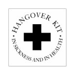 Hangover Relief Kit Rubber Stamp at Zazzle