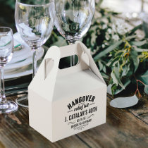 Hangover Relief Kit | Vintage Style Birthday Party Favor Boxes