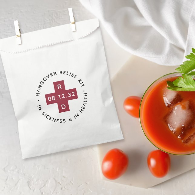 Hangover Relief Kit | Wedding Favor Bag (Creator Uploaded)