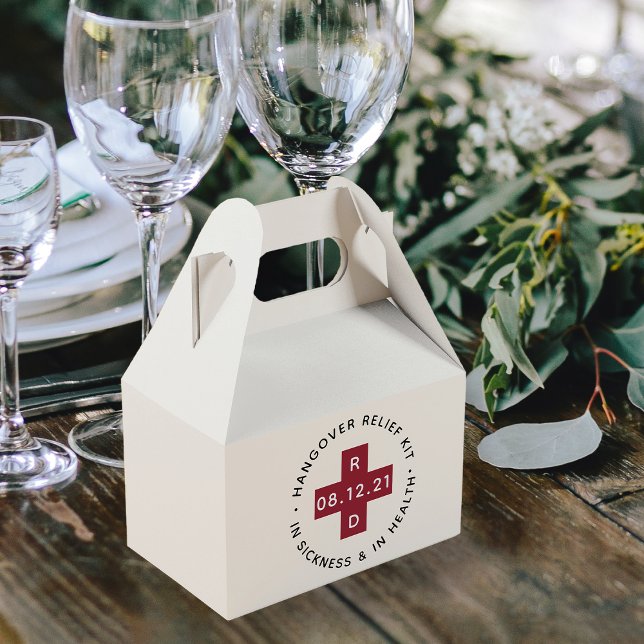 Hangover Relief Kit | Wedding Favor Boxes (Creator Uploaded)
