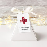 Hangover Relief Kit Wedding Favor Gift Tags<br><div class="desc">Send your guests home with everything they'll need to recover from the big night! Put together essentials like pain reliever, water, and snacks, and label the care packages with these cute and clever gift tags. White or kraft tags feature "Hangover Relief Kit -- In Sickness and in Health" in black...</div>
