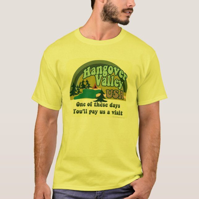Hangover Valley Tourist T-shirt (Front)