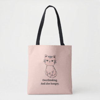 Hangry Cat Tote Bag