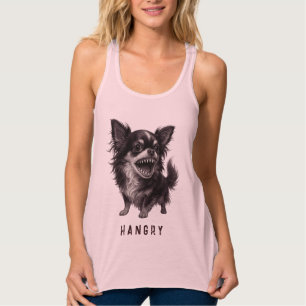 Hangry Chihuahua - Funny Aggressive Angry Scary Tank Top