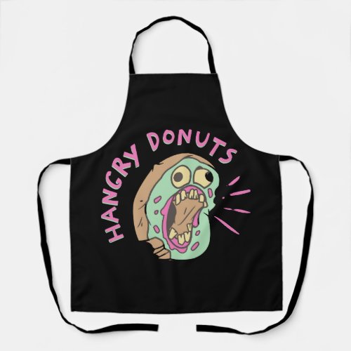 Hangry Donut Mascot Apron