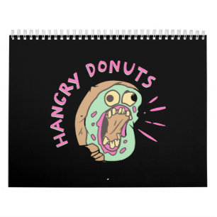 Hangry Donut Mascot Calendar