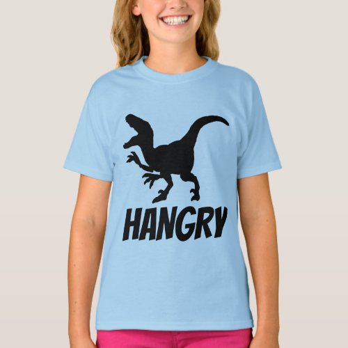 HANGRY HUNGRYANGRY Funny Kids T_shirts