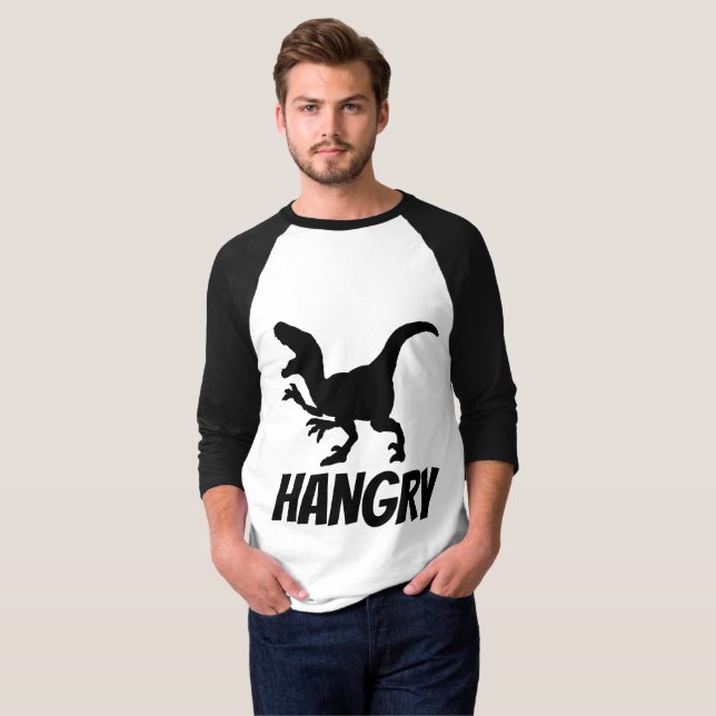 HANGRY (HUNGRY/ANGRY) Funny T-shirts (Front Full)
