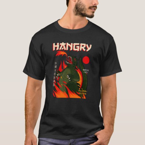 Hangry Moster Japanese Hunger T_Shirt