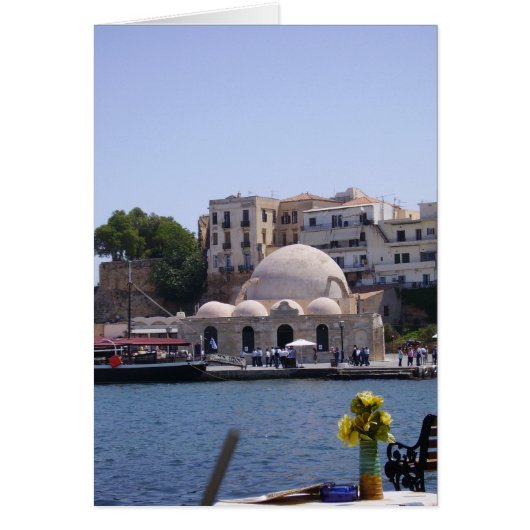 Hania, Crete inner harbor Cards (Front)