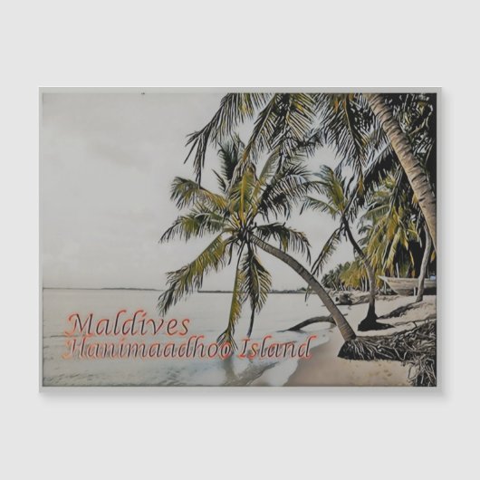 Hanimaadhoo Island - Maldives - (Front)