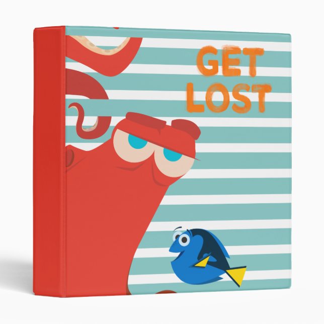 Hank & Dory | Get Lost 3 Ring Binder (Front/Spine)
