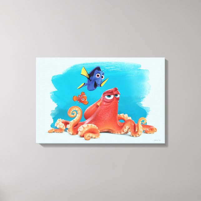 Hank, Dory & Nemo Canvas Print (Front)