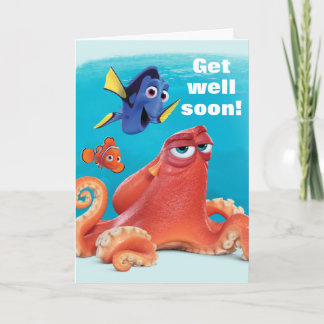 Hank, Dory & Nemo | Get Well Soon Card