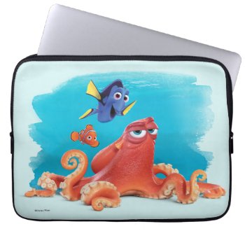 Hank  Dory & Nemo Laptop Sleeve by FindingDory at Zazzle