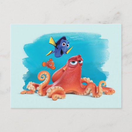 Hank, Dory & Nemo Postcard