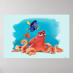 Disney Pixar Finding Nemo Group Shot Poster Graphic Jigsaw Puzzle by Sean  Fajar - Pixels