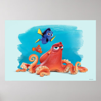 Hank, Dory & Nemo Poster