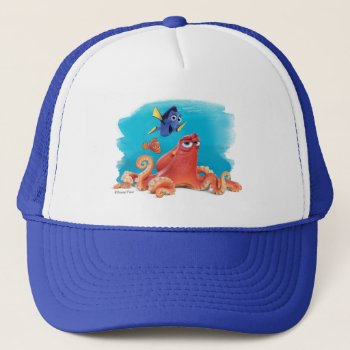 Hank  Dory & Nemo Trucker Hat by FindingDory at Zazzle