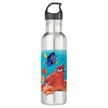 Hank  Dory & Nemo Water Bottle by FindingDory at Zazzle