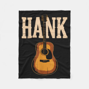Hank Folk Style Line Dancing Western Country Music Fleece Blanket