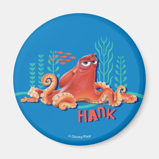 Hank | Fun Under the Sea Magnet (Front)